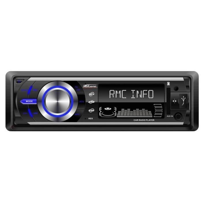 TAKARA RDU1540 - Autoradio Bluetooth - SD - USB - AUX