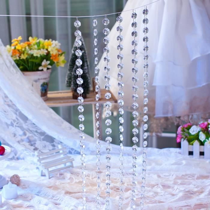 1 M bricolage Décor de mariage de diamant Rideau cristal acrylique ... 1 M bricolage Décor de mariage de diamant Rideau cristal acrylique ...