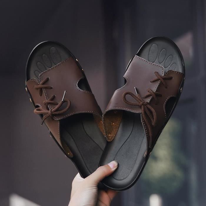 La Mode Créatif Simple Sandales Hommes Nouveaux Occasionnelles Été De 2018 Chaussures RIOnHUR