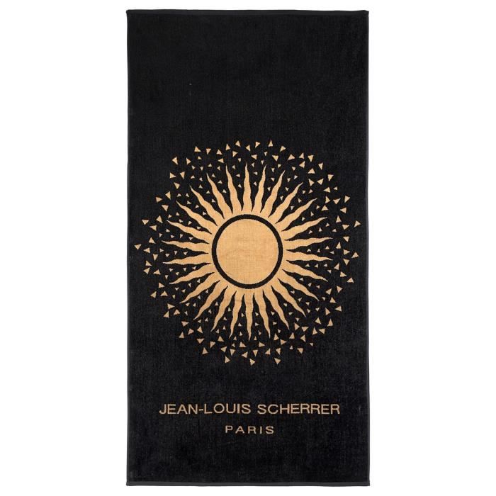 Drap de Plage - 90 x 180 cm - Noir et or - Achat / Vente serviette ... Drap de Plage - 90 x 180 cm - Noir et or - Achat / Vente serviette ...