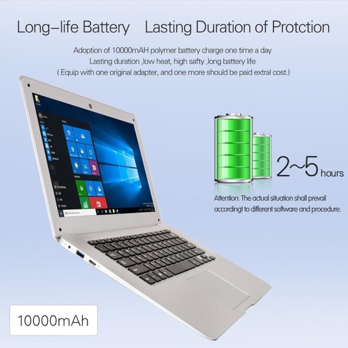 14.1” JUMPER EZbook 2 Ultra Mince 4GB+64GB IPS2