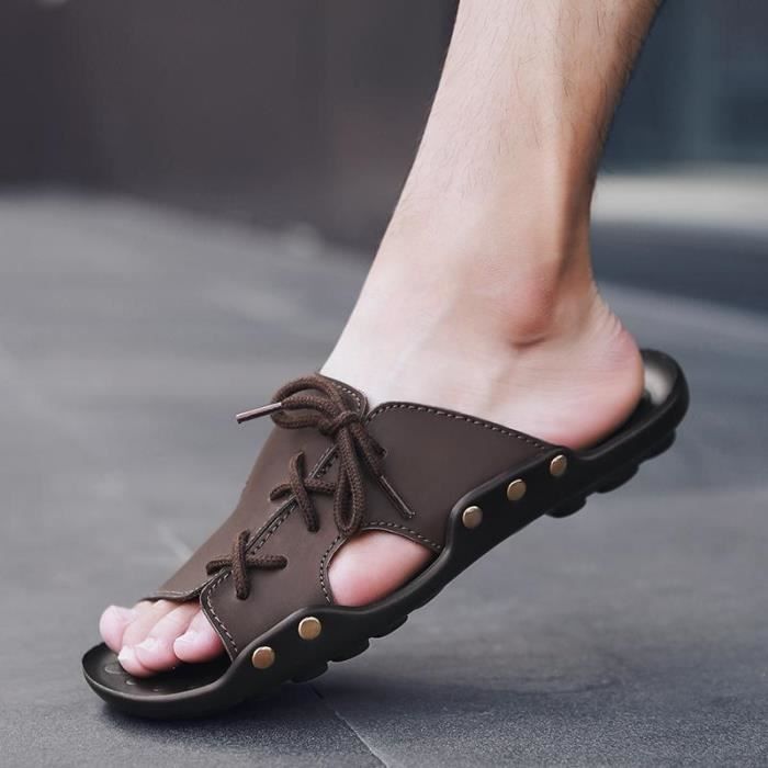 La Mode Créatif Simple Sandales Hommes Nouveaux Occasionnelles Été De 2018 Chaussures RIOnHUR