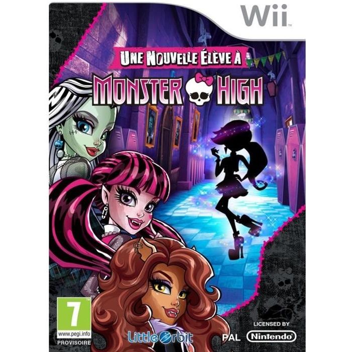 Monster High Une Nouvelle Eleve a Monster High Jeu Wii