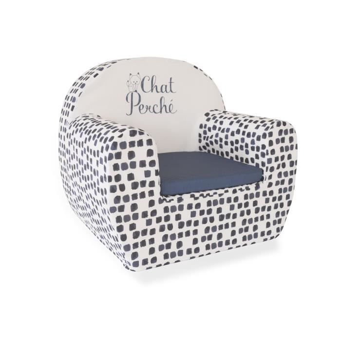 ABSORBA Canapé déhoussable Osaka garçon - 100% coton - 43,5x47x35 cm