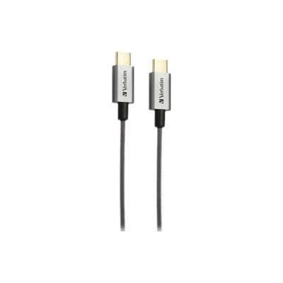 VERBATIM Câble USB-C à USB-C 2.0 - Gris - 200cm