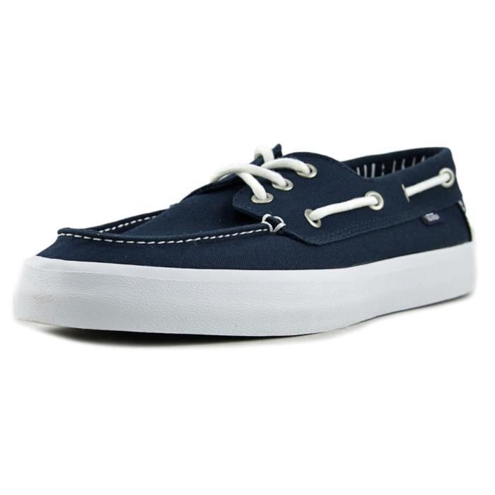 Vans Chauffeur SF Hommes Toile Chaussure de Bateau Bleu Bleu Vans Chauffeur SF Hommes Toile Chaussure de Bateau Bleu Bleu