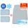 Lot promo 2 sur-oreillers + 2 sur-matelas 90x140cm