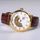 SEWOR Marque Gold Skeleton Montres Hommes Automati