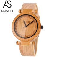 MONTRE Anself Mode Simplicité Unisexe Montre-bracelet en MONTRE Anself Mode Simplicité Unisexe Montre-bracelet en