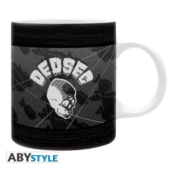 Mug Watch Dogs: Dedsec Noir & Blanc