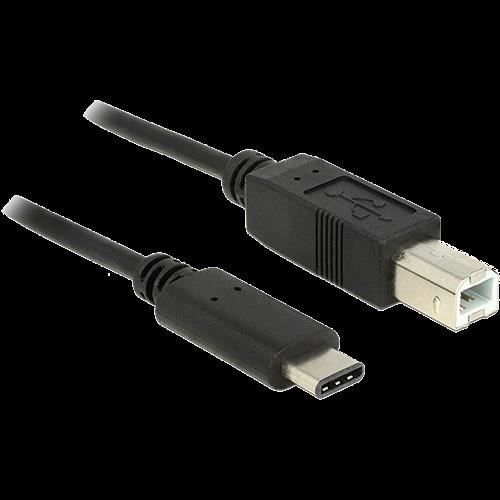 LINEAIRE PCUSB322B Câble USB C mâle / B mâle 1m00