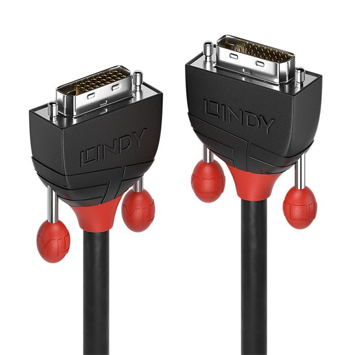 LINDY Câble DVI-D Dual Link - Black Line - 5m