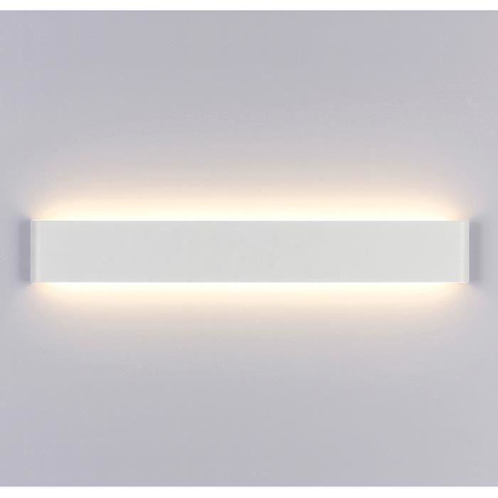 Applique Led 3000k Lumière De Liqoo Bain Chevet 20w Salle Lampe 543qjALR