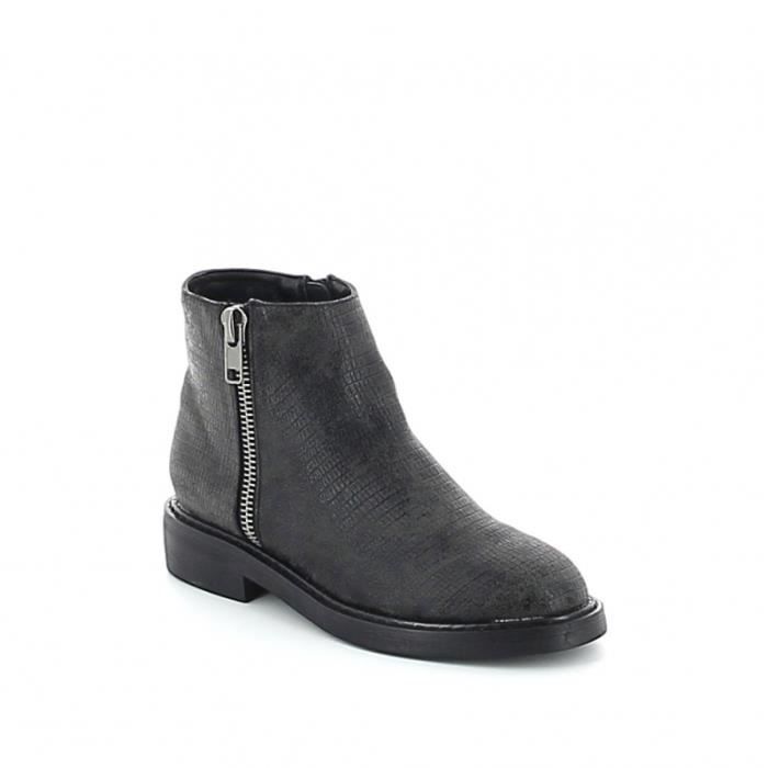 boots Texturée boots Noir Texturée Low Low Low Noir pqqtE