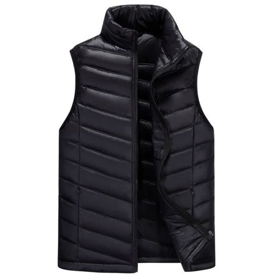 Doudoune Homme Mode Sans Hiver Manches PFdfwtqd