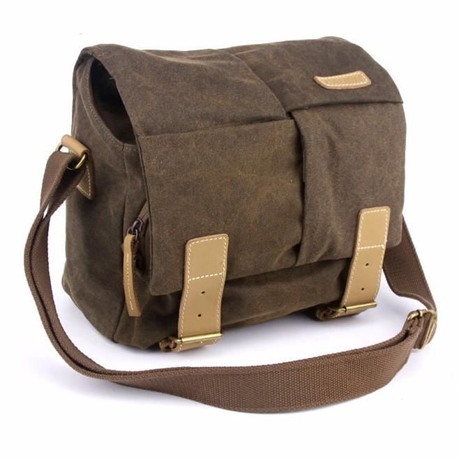 Housse Appareil Photo Étanche - Sac Bandoulière Pour Reflex Canon/Nikon - Nylon 600D