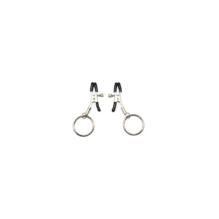 Pinces à Seins Fétiche - Pinces Japonaise Pour Tétons Avec Mousquetons - Jeu Adulte - Marque Easy Toys - Neuf