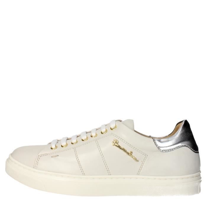 Beige blanc Braccialini 38 Femme Sneakers blanc Beige gYqnnHAXx8