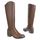 bottes marron femme nouvelle collection p 37