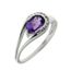 bague or et violet bague or et violet