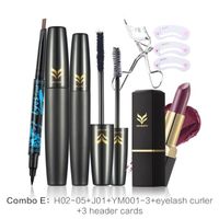 COFFRET CADEAU BEAUTÉ 5 en 1 Maquillage Set Mascara Eyeliner Rouge À Lèv COFFRET CADEAU BEAUTÉ 5 en 1 Maquillage Set Mascara Eyeliner Rouge À Lèv