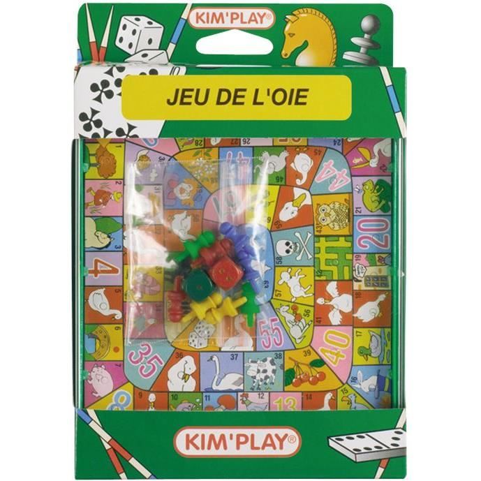 Jeu de l'oie sous blister