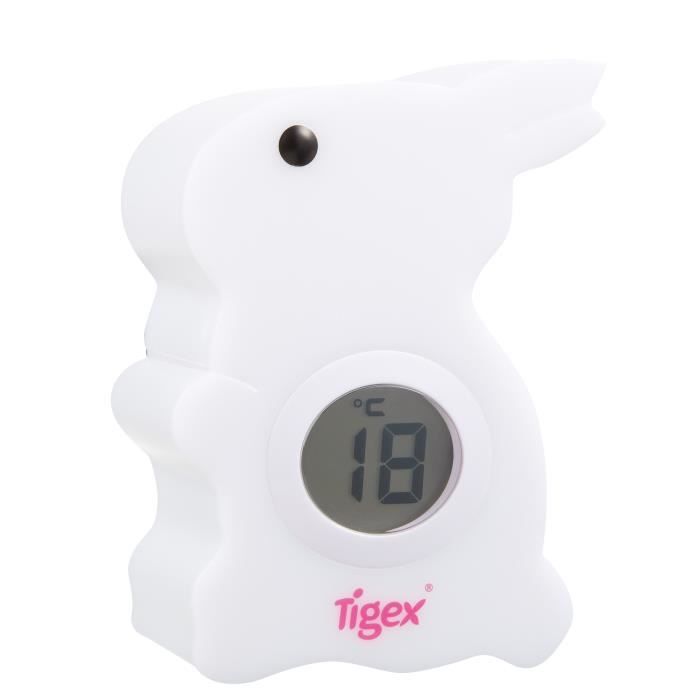 TIGEX Veilleuse Température Lapin