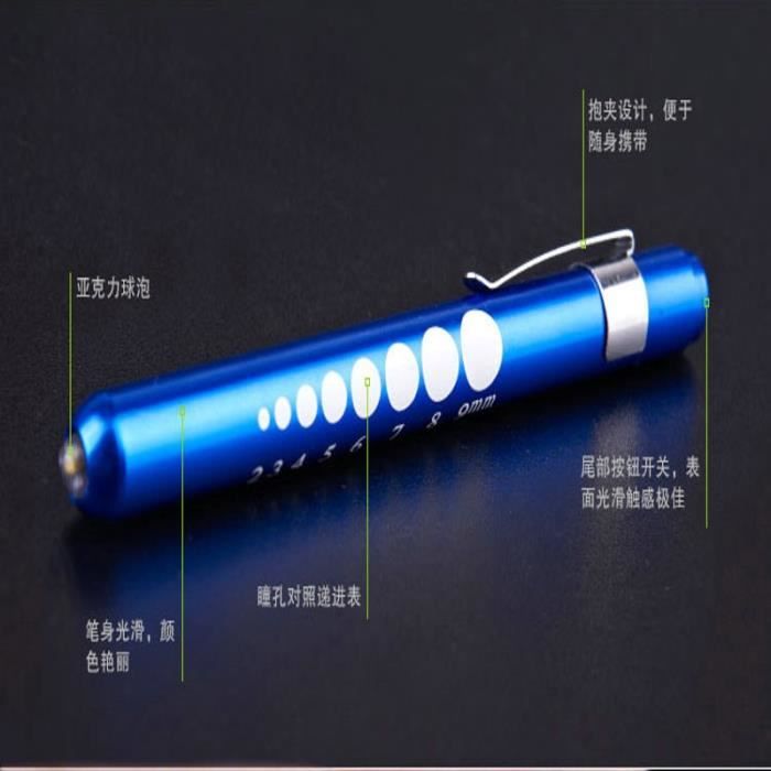 Stylo Pour Pupil Lampe Médicale Docteur Infirmière Led Lumière Jaune 0nOPwk