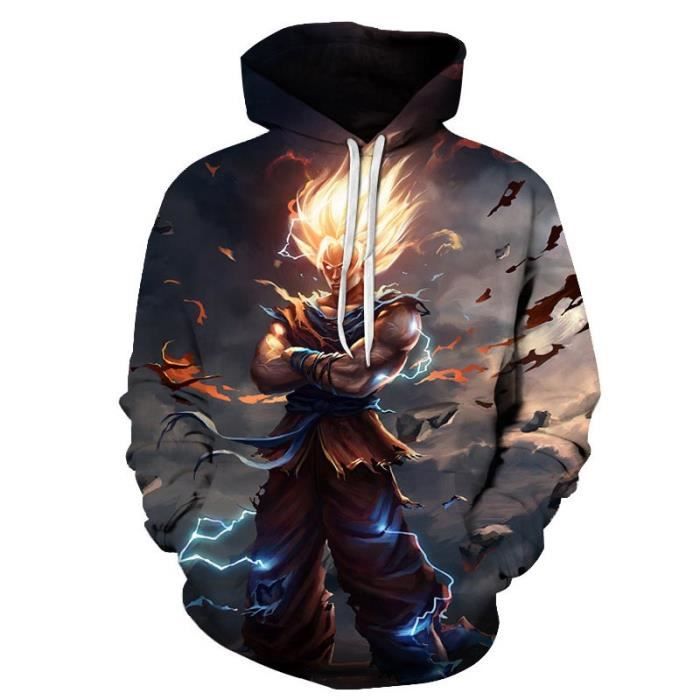Pull dragon ball z Achat / Vente pas cher