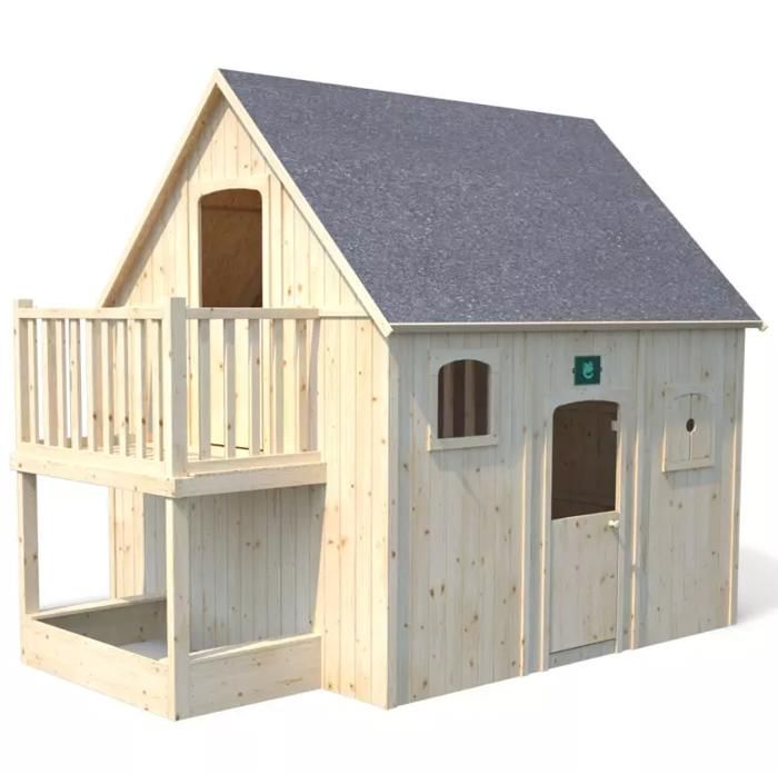 SOULET Maisonnette bois DUPLEX L 3 05 m P 2 10 m H 2 50