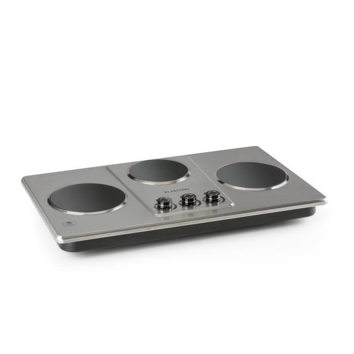 Klarstein Potzblitz Triple plaque de cuisson réglable1