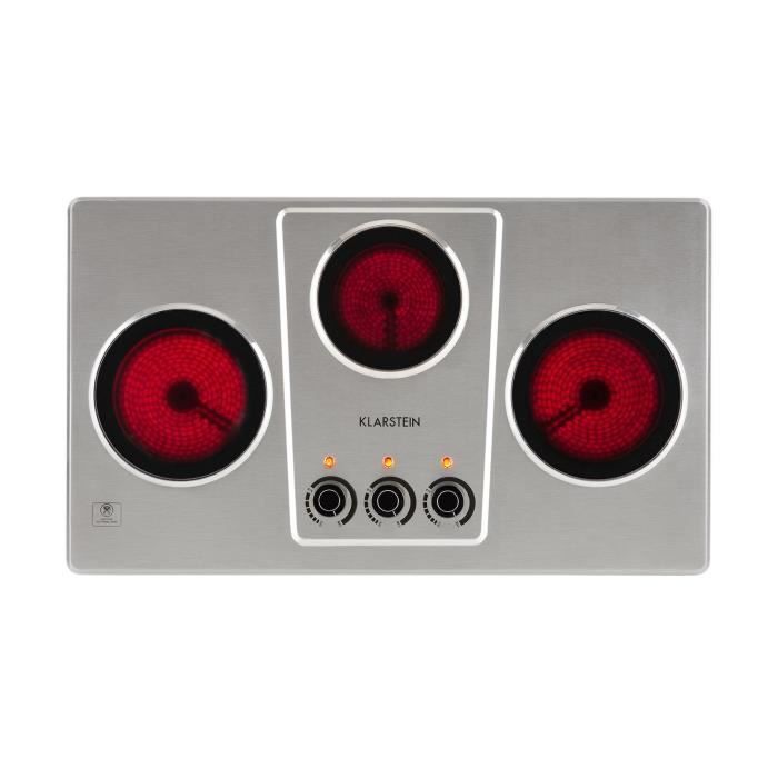 Klarstein Potzblitz Triple plaque de cuisson réglable2