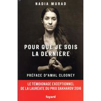 LITTÉRATURE FRANCAISE Livre - pour que je sois la dernière LITTÉRATURE FRANCAISE Livre - pour que je sois la dernière