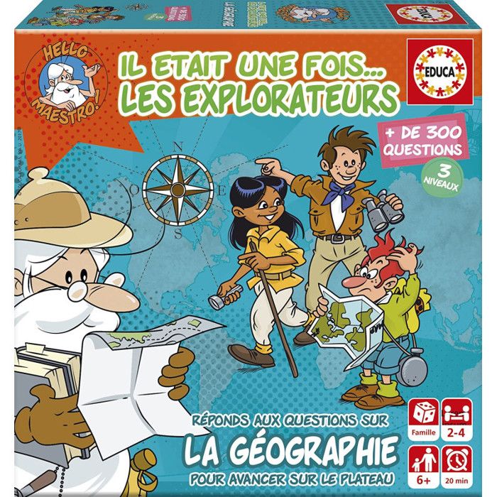 Educa - Mini Jeu Il Etait Une Fois... Les Explorateurs