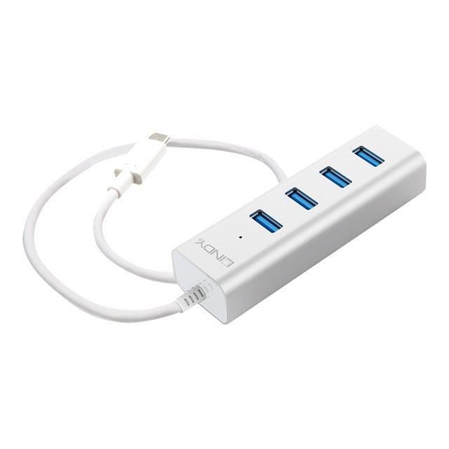 LINDY Hub Notebook USB 3.1 type C - 4 ports