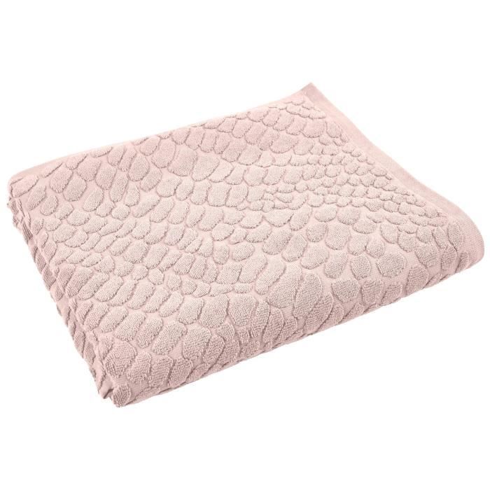 VENT DU SUD Drap de bain THALIA - 100x140 cm - Rose