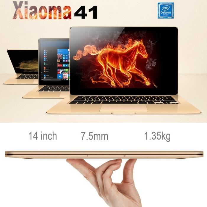  Xiaoma 41, 14', vidéo 4K, 4GB+64GB,2