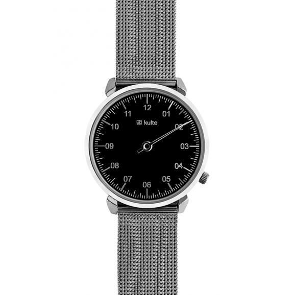 KULTE - Montre Mixte Acier Noir 36mm KU15-0009