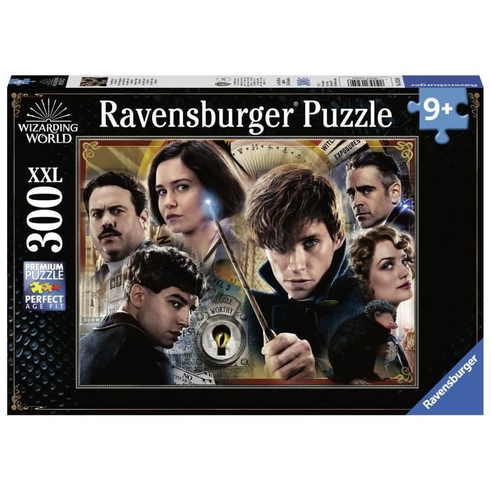 RAVENSBURGER Puzzle 300 p XXL - Norbert Dragonneau contre Grindelwald / Animaux fantastiques