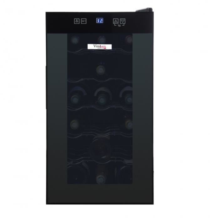  VXC18M - Cave de chambrage effet miroir Noir1