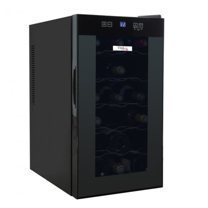  VXC18M - Cave de chambrage effet miroir Noir3