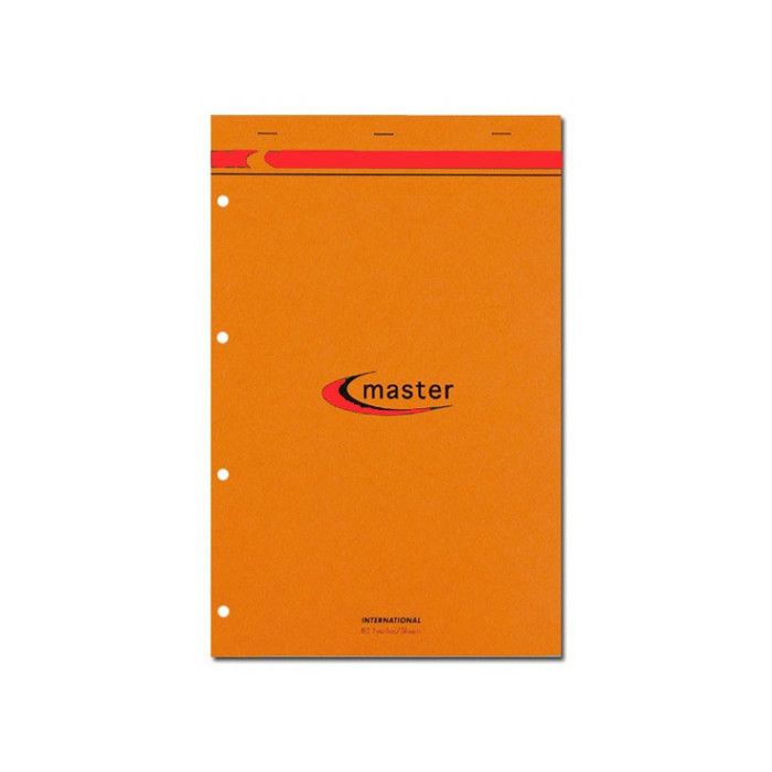 Bloc-notes perforé grands carreaux - 21x32 cm