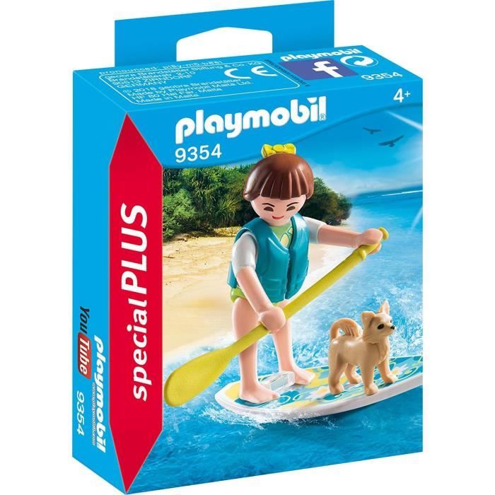 PLAYMOBIL 9354 - Family Fun - Sportive avec paddle - Nouveauté 2019