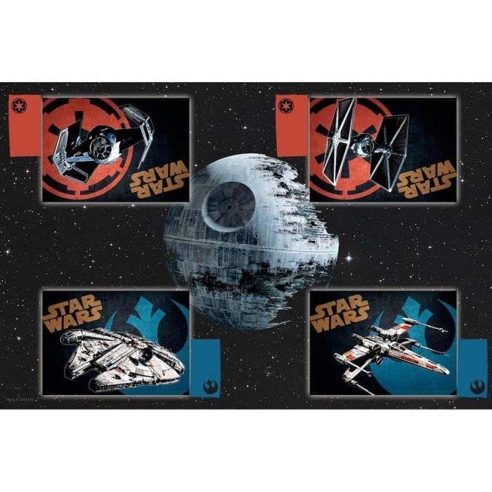 STAR WARS Nappe + set de table en tissu