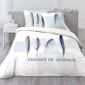 Linge De Lit Plumes Bleues 240×260