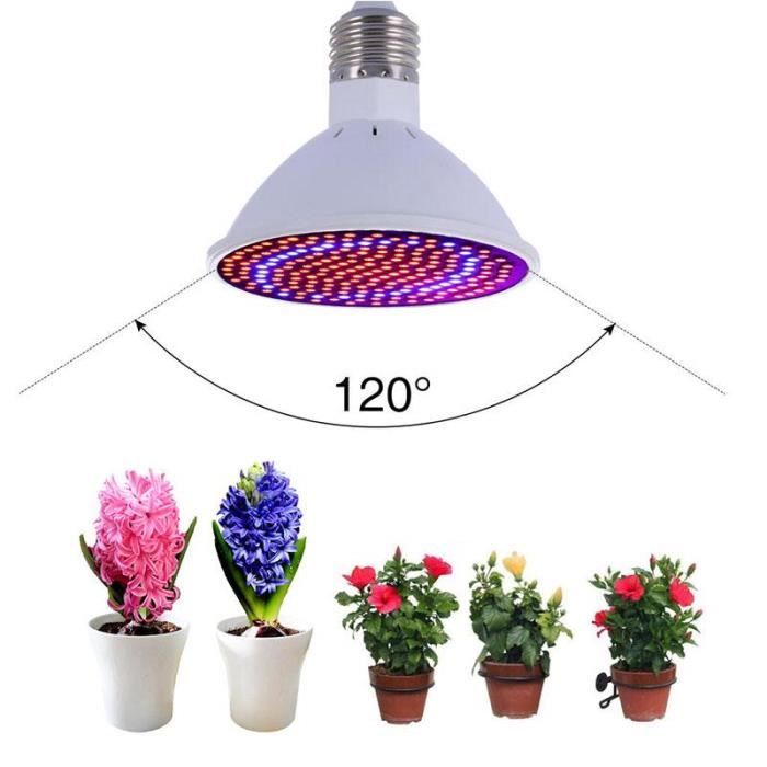 Phyto Watts Hydroponie Horticole Floraison Lampe Indoor Led Intérieure Ampoule Culture 30 DYHIE92eW