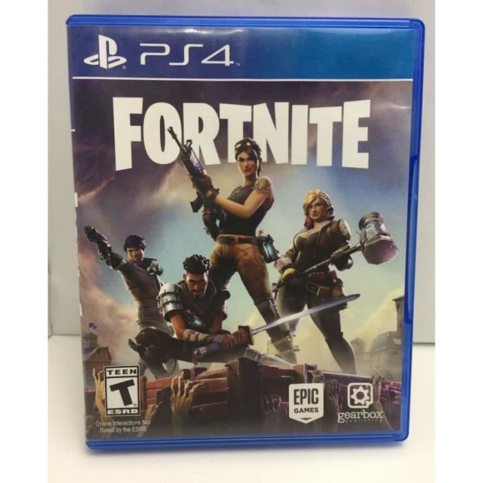 Fortnite Jeu Ps4 Fortnite Free 1000 V Bucks - fortnite ps4 achat vente jeu ps4 fortnite ps4 cdiscount