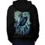 Hibou Rêver Bête Animal Oiseau La Nature Men S 5xl Sweat à Capuche Le Dos Wellcoda