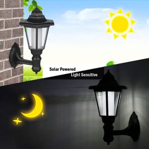 Solaire Applique Murale Hexagon Lampe Lumière Led Rechargeable MLGjSqUzVp