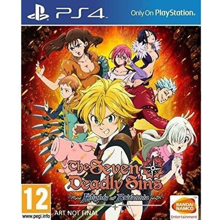The Seven Deadly Sins - Knight of Britannia Jeu PS4